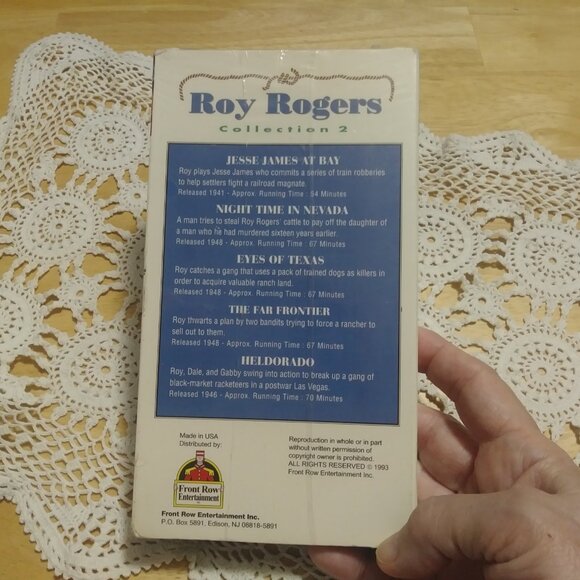 VHS - Roy Rogers collection, volumes 1 and 2, sealed - Picture 3 of 7